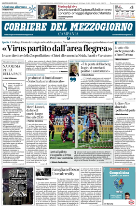 Cover of Corriere del Mezzogiorno (Campania)