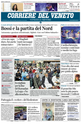 Cover of Corriere del Veneto (Venezia e Mestre)