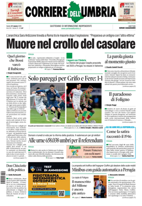 Cover of Corriere dell Umbria