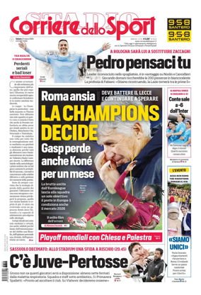Cover of Corriere dello Sport (Roma)
