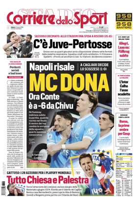 Cover of Corriere dello Sport