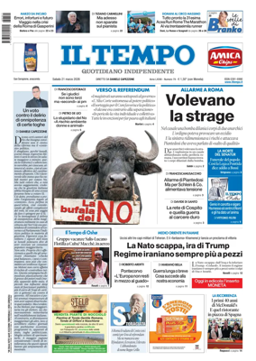 Cover of Il Tempo (Nazionale)