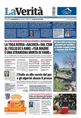 Cover of La Verita (Italia)