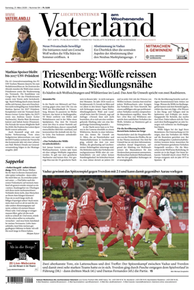 Cover of Liechtensteiner Vaterland