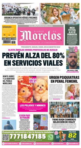 Cover of Diario de Morelos