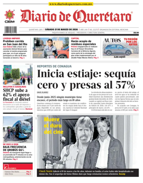 Cover of Diario de Queretaro