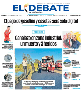 Cover of El Debate de Los Mochis