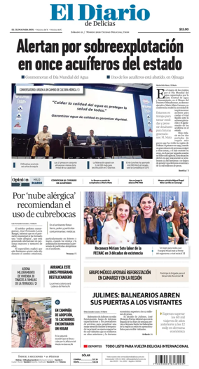 Cover of El Diario de Delicias