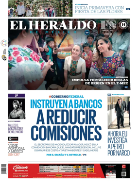 Cover of El Heraldo de Mexico
