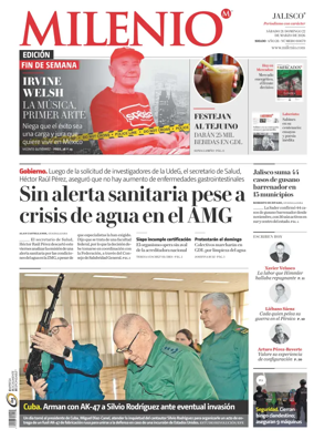 Cover of Milenio Jalisco