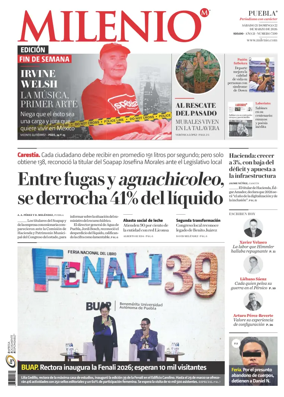 Cover of Milenio Puebla