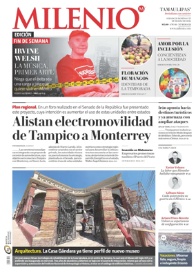 Cover of Milenio Tamaulipas