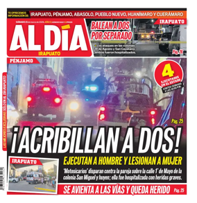 Cover of Periodico Al Dia (Irapuato)