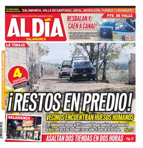 Cover of Periodico Al Dia (Salamanca)