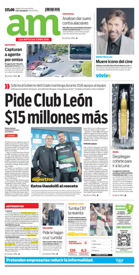 Cover of Periodico AM (Leon)