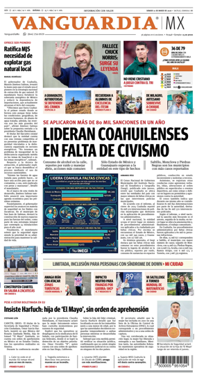 Cover of Vanguardia