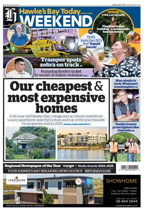 Cover of Hawke's Bay Today