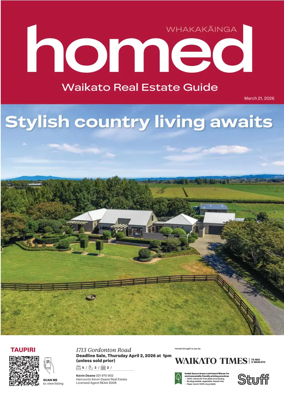 Cover of Homed Waikato Region