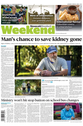 Cover of Manawatu Standard