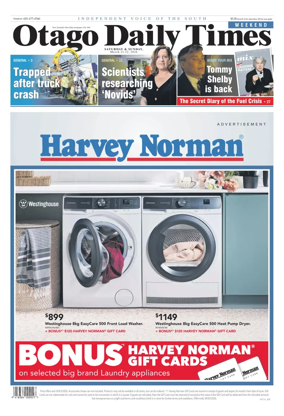 Cover of Otago Daily Times