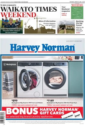 Cover of Waikato Times