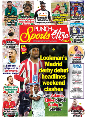 Cover of Punch Sports Extra