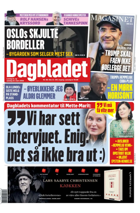 Cover of Dagbladet