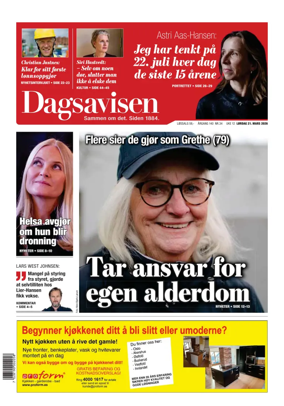 Cover of Dagsavisen