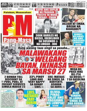 Cover of PM Pang-Masa