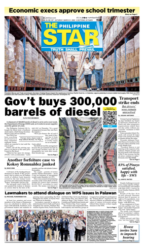 Cover of The Philippine Star