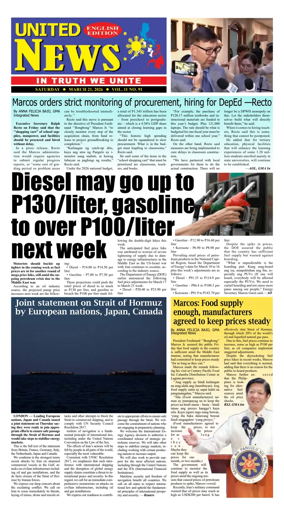 Cover of United News - English Edition