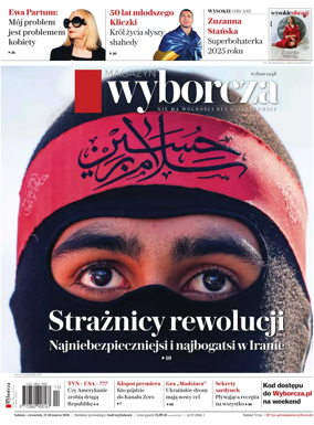 Cover of Gazeta Wyborcza