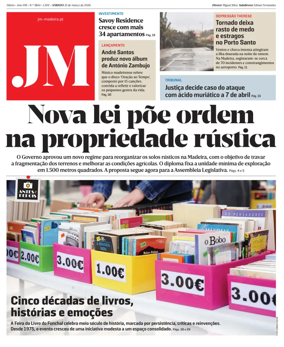 Cover of Jornal Madeira