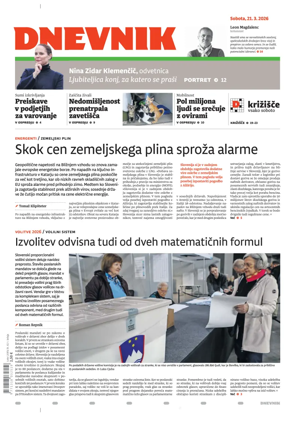 Cover of Dnevnik (Slovenija)