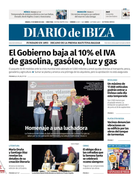 Cover of Diario de Ibiza