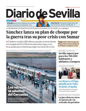Cover of Diario de Sevilla