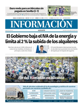 Cover of Diario Informacion