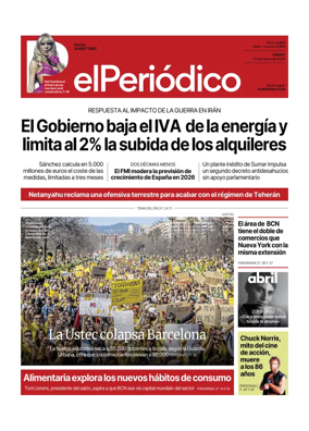 Cover of El Periodico - Castellano