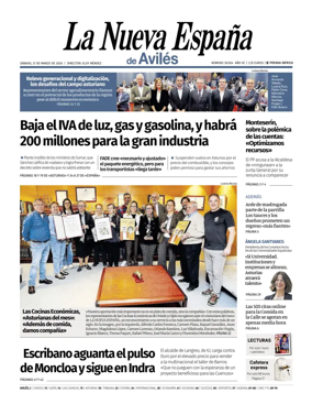 Cover of La Nueva Espana (Aviles)