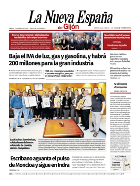 Cover of La Nueva Espana (Gijon)