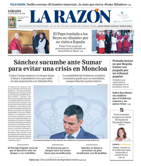 Cover of La Razon (Levante)