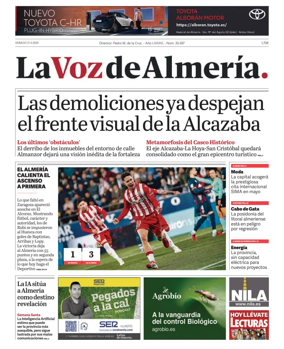 Cover of La Voz de Almeria