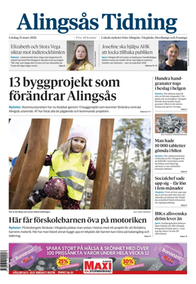 Cover of Alingsas Tidning