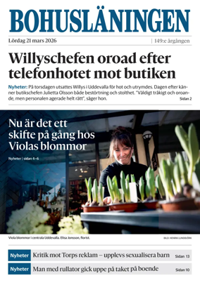 Cover of Bohuslaningen