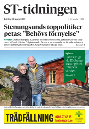 Cover of ST tidningen