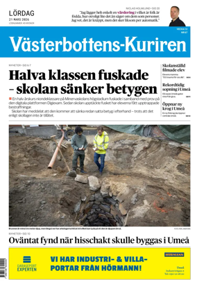 Cover of Vasterbottens-Kuriren