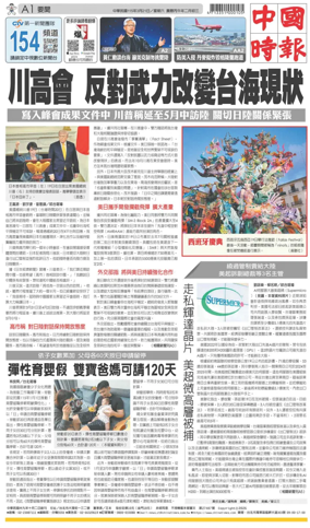 Cover of China Times