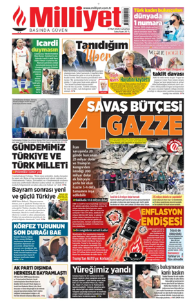 Cover of Milliyet