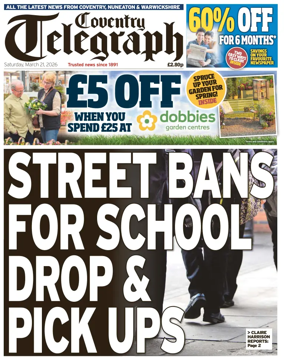 Cover of Coventry Telegraph