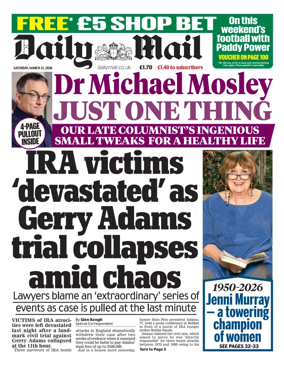 Cover of Daily Mail